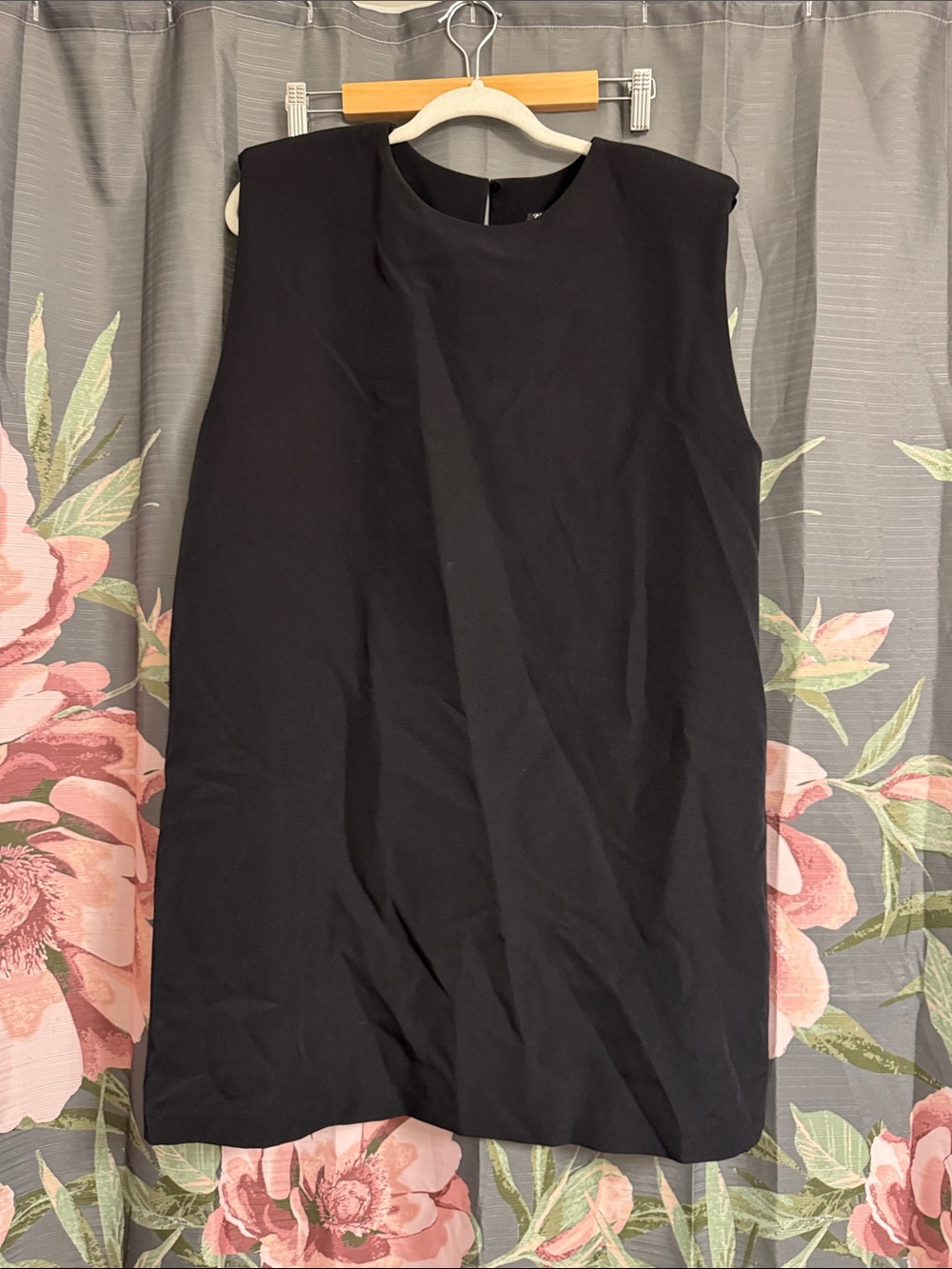 Zara Black Sleeveless Mini Dress